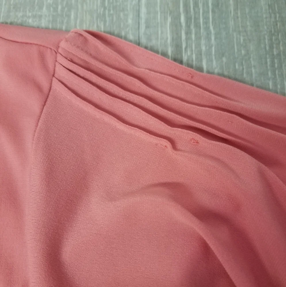 Liz Claiborne Pleated Sleeves  Blouse - Picture 4 of 7